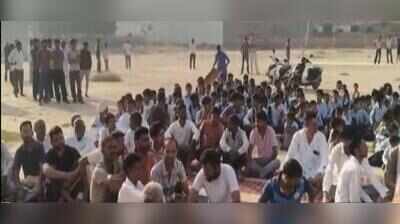 Hanumangarh villagers protest student assault; inquiry team recommends principal’s removal
