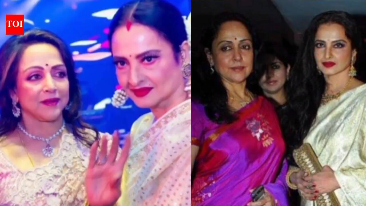 Hema Malini wishes Rekha on her 72nd birthday