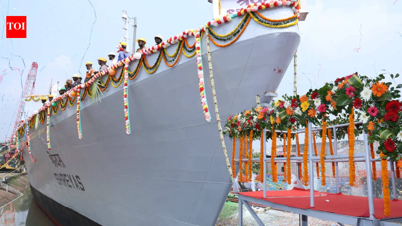 Shreyas, 3rd of 4 next-generation patrol vessels built by GRSE ...