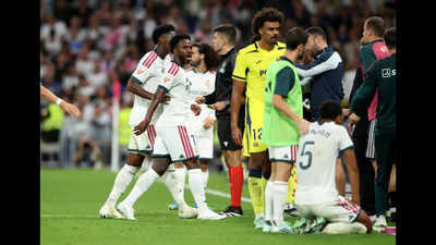 Real Madrid forward Vinícius Júnior issues apology after red card for hair pull ahead of El Classico: What happens next