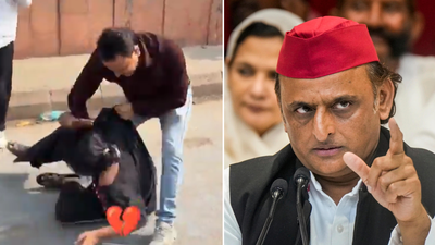 'BJP's honouring women': Akhilesh shares video of harassment during Delhi crackdown