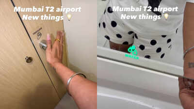 No-touch taps, smart doors! Mumbai Airport T2’s new washroom features have people talking - watch video