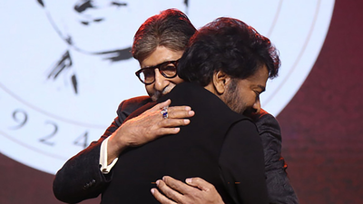Chiranjeevi calls Amitabh Bachchan ‘Guru Ji’ wishing him on 84th birthday; write ‘Your love for cinema has always been an inspiration’