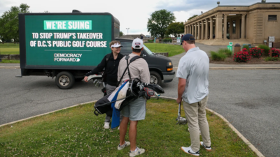 Washington's historic East Potomac golf course could lose up to 529 trees, with 169 slated for removal starting October 10; officials call it maintenance as a lawsuit challenges the park's possible redesign