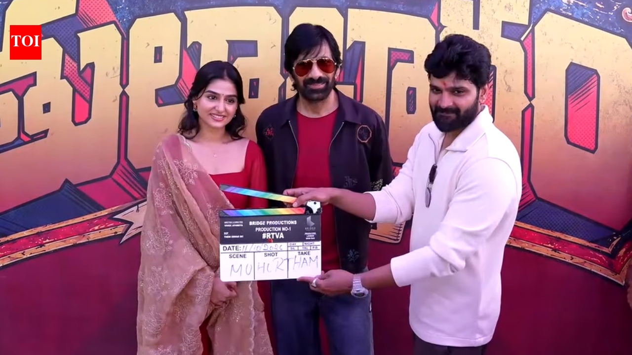 Ravi Teja and Vivek Athreya launch film Thulabharam in Hyderabad