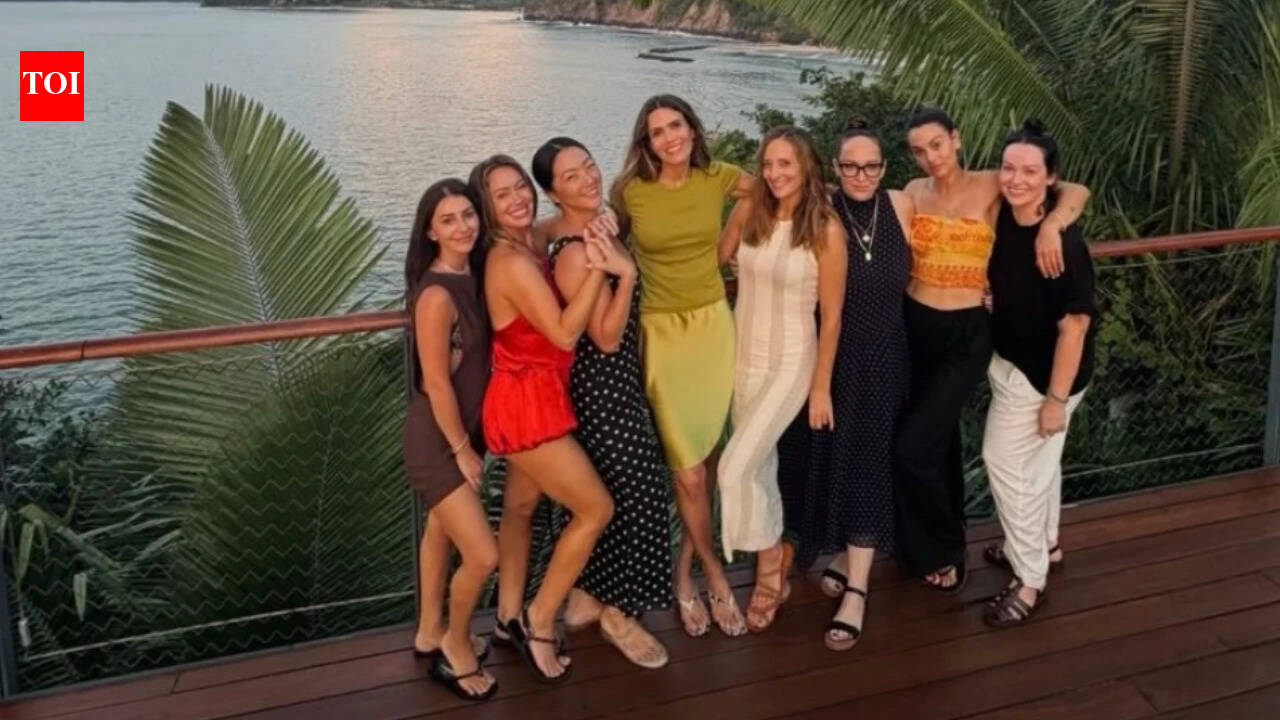 Hilary Duff posts about a ‘mom group chat' getaway in Mexico with Mandy Moore, Gaby Dalkin, and others: ‘The group chat made it to the jungle'