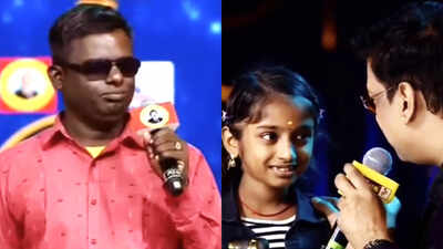 Sa Re Ga Ma Pa Seniors 6: Visually impaired Rajadurai gets emotional as daughter Nila helps him fulfil his dream