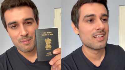 YouTuber Dhruv Rathee flashes passport, rejects rumours about his nationality: ‘I am Indian citizen and will always remain one’
