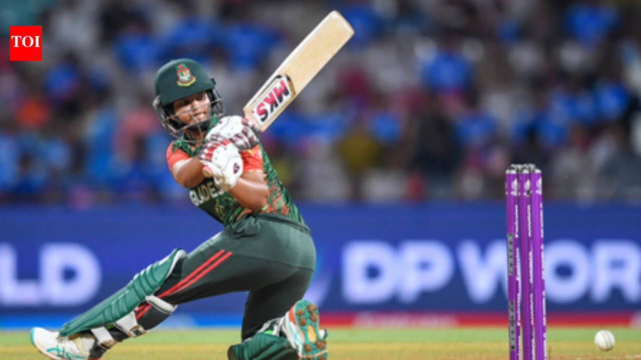 Sobhana Mostary scores Bangladesh’s first women’s ODI century against Australia