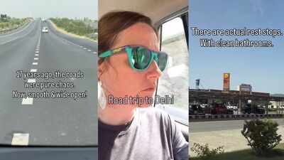 “India, you’ve come a long way”: Foreign traveller returns after 17 years and is amazed by the country’s changing roads