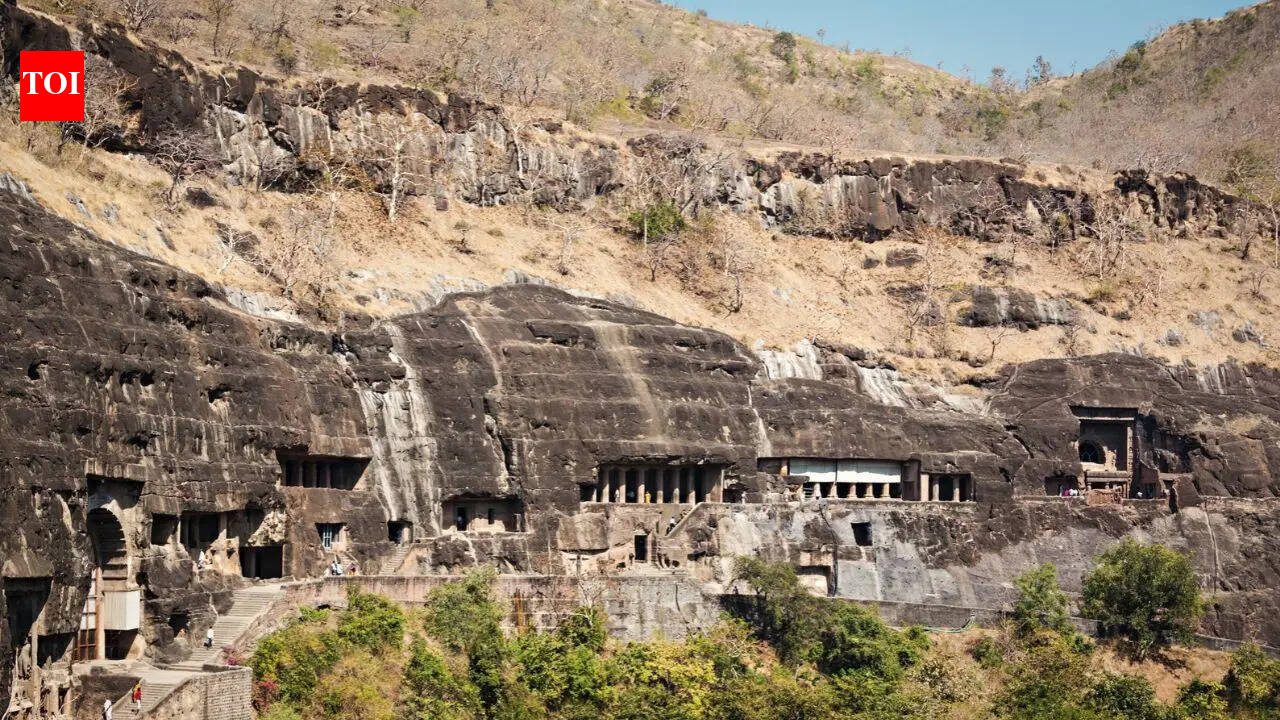 These ancient Indian caves are home to temples, giant sculptures and stories from the past