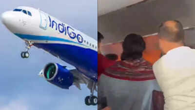 Watch: Power bank catches fire mid-air, Delhi-Chennai flights makes emergency landing in Hyderabad