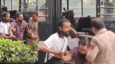 ‘Pinned down, suffocated’: CPM MP John Brittas alleges police brutality during Jantar Mantar protest