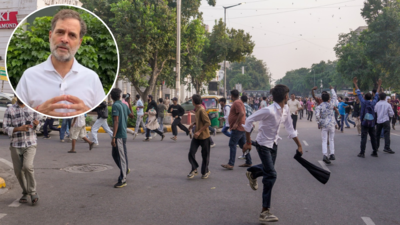 'Not the India we want': Rahul Gandhi lashes out at PM Modi, Amit Shah over Delhi protest crackdown