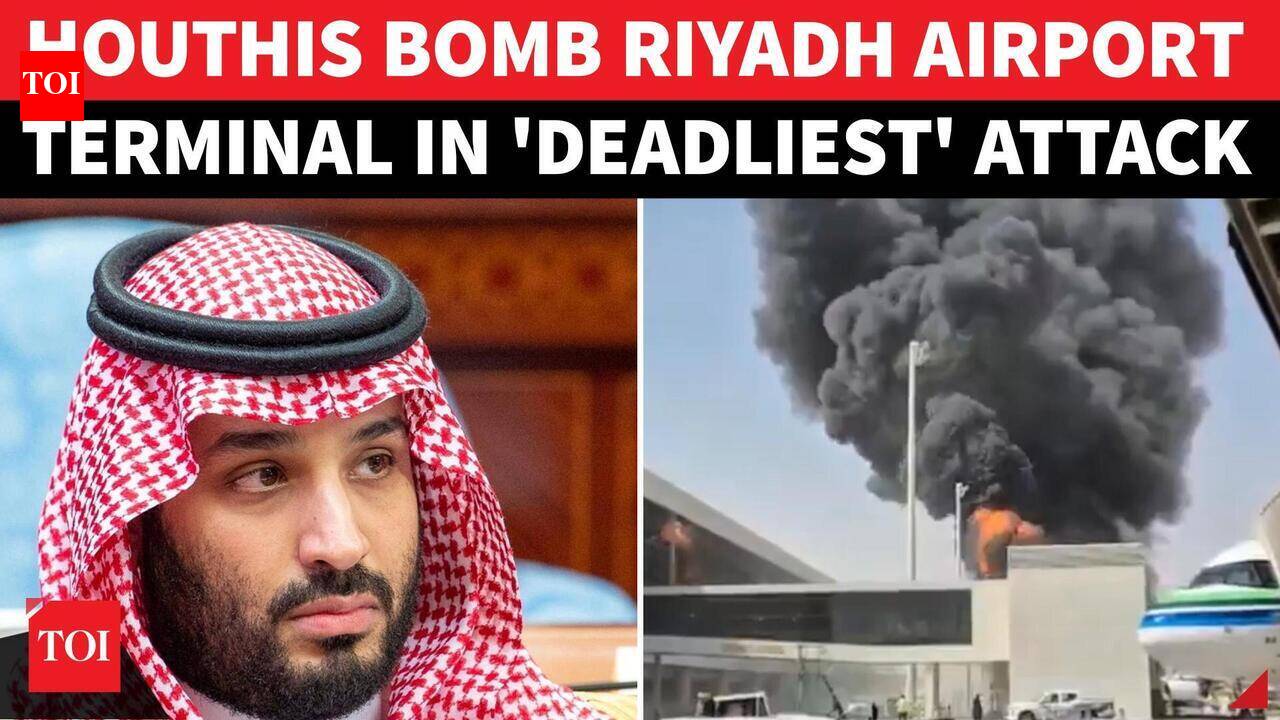 Another Blast Rocks Riyadh Airport As Projectile Hits Terminal, Saudi ...