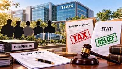 Five Bangalore landowners faced tax on rental income from an IT park built through a partnership firm; IT department alleged it was a tax-avoidance structure, ITAT gives relief