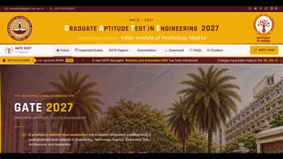 GATE 2027 registration with late fee closes today: Check application steps, fees and correction dates here