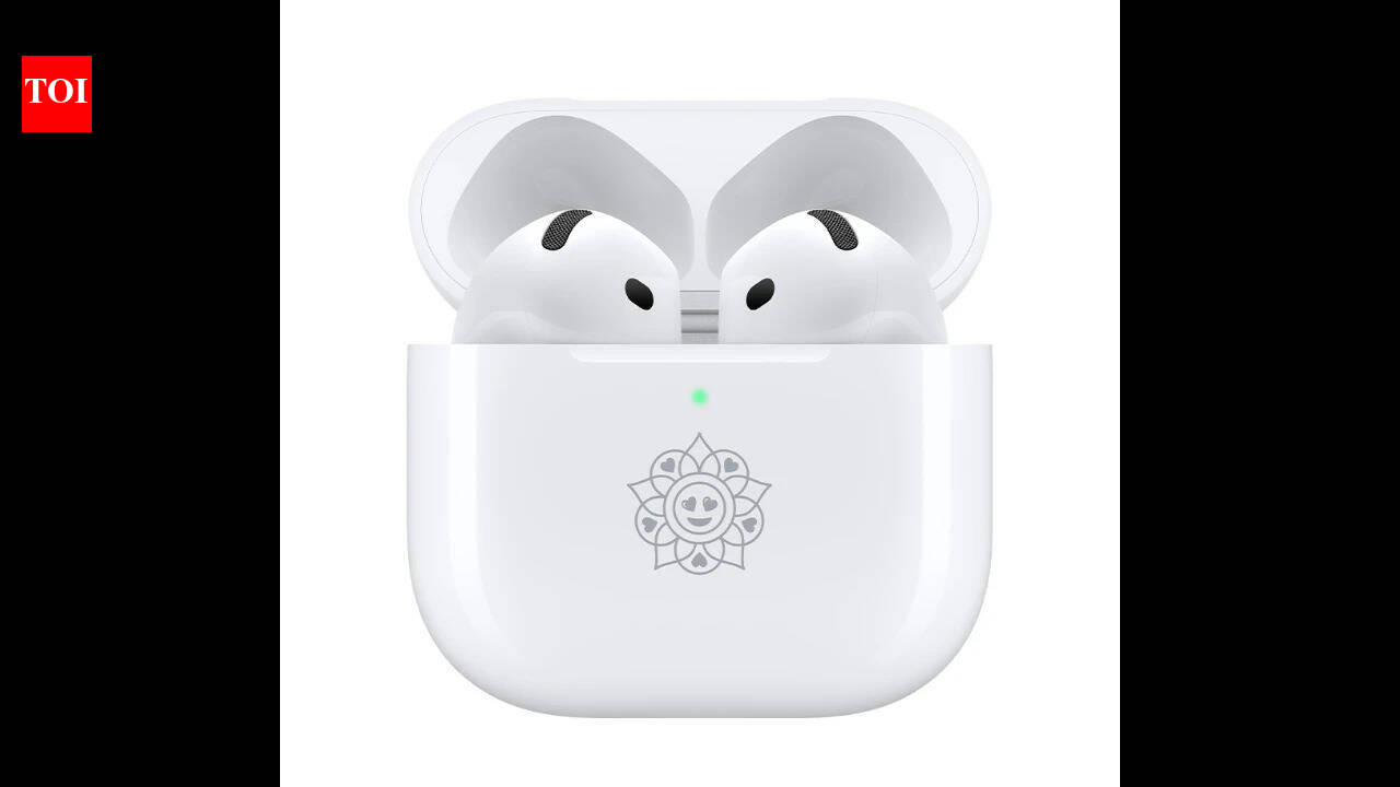 Apple launches Special Edition AirPods 5 in India with custom rangoli design: Pr...