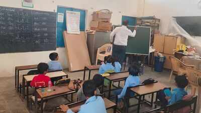 3 grades, 1 teacher; Class 8 student struggles with basic addition: Haryana’s schools face a test