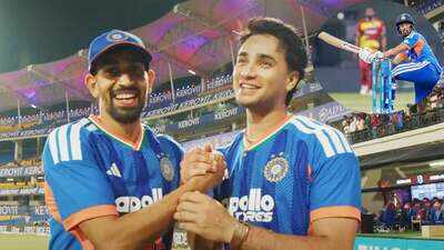 Abhishek Sharma's bat, three fours! Prince Yadav reveals secret behind Indore cameo vs West Indies