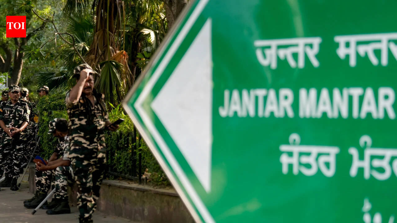 Jantar Mantar no longer a designated protest site: Delhi Police names Ramlila Maidan, Burari Ground and C