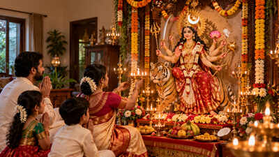 Chandraghanta and the strength of the home: Tuesday's tritiya in Shardiya Navratri