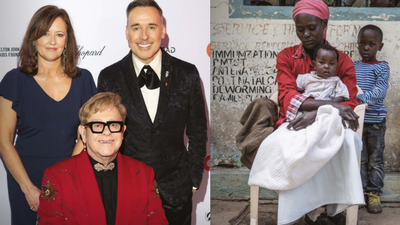 Elton John’s foundation reached 523,000 people with HIV services in 68 countries as global funding cuts threatened clinics