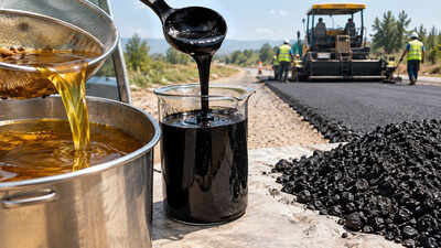 In 2014, Washington State researchers made asphalt binder from ...