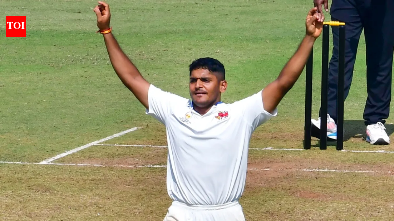 Mumbai crush Chandigarh for 78 as Tushar Deshpande takes hat-trick on 50th first-class match