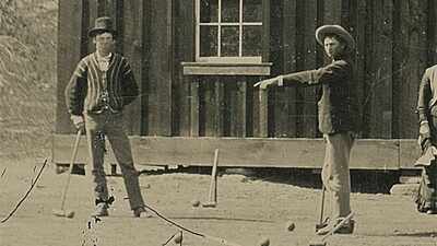 In 2010, a California man paid $2 for three old photographs at a junk shop; five years later, experts said one showed Billy the Kid playing croquet and had it insured for $5 million