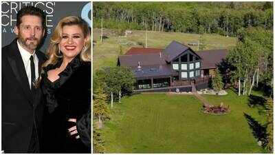 Kelly Clarkson's late ex-husband Brandon Blackstock bought a 40-acre Montana ranch after their separation; less than a year after his death, the 6,400-square-foot estate with equestrian facilities is listed for $2.9 million