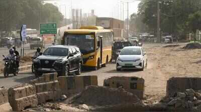 17 months on, stalled drain project turns Old Delhi-Gurgaon Road into dust bowl
