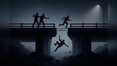 Worker dies after falling off bridge while fleeing two men in Junnar