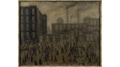 A British editor paid L.S. Lowry just £10 for ‘Going to the Mill’ in 1926 and kept it in the family for almost a century; 99 years later, the early industrial painting went to auction and sold for £805,200