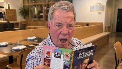 In 2006, Star Trek star William Shatner auctioned his kidney stone for $75,000; Boston Legal cast added $25,000 to help Habitat for Humanity build a home for a Louisiana family of five