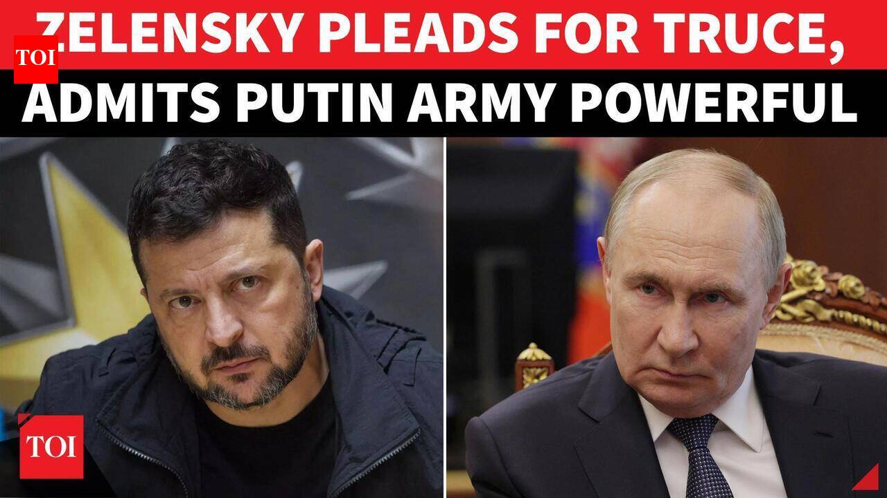 'We're Outnumbered': Zelensky Admits Russian Military Supremacy; Pleads ...