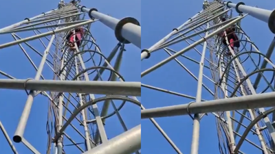 ‘Allow me to marry my Bf’: Gorakhpur teen climbs mobile tower