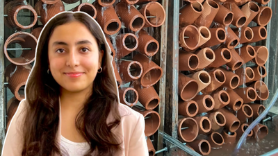 A 16-year-old Gurugram innovator built low-cost cooling units from upcycled terracotta cups; her Project ‘Vaayu’ designs have lowered classroom temperatures by up to 10°C during heatwaves.