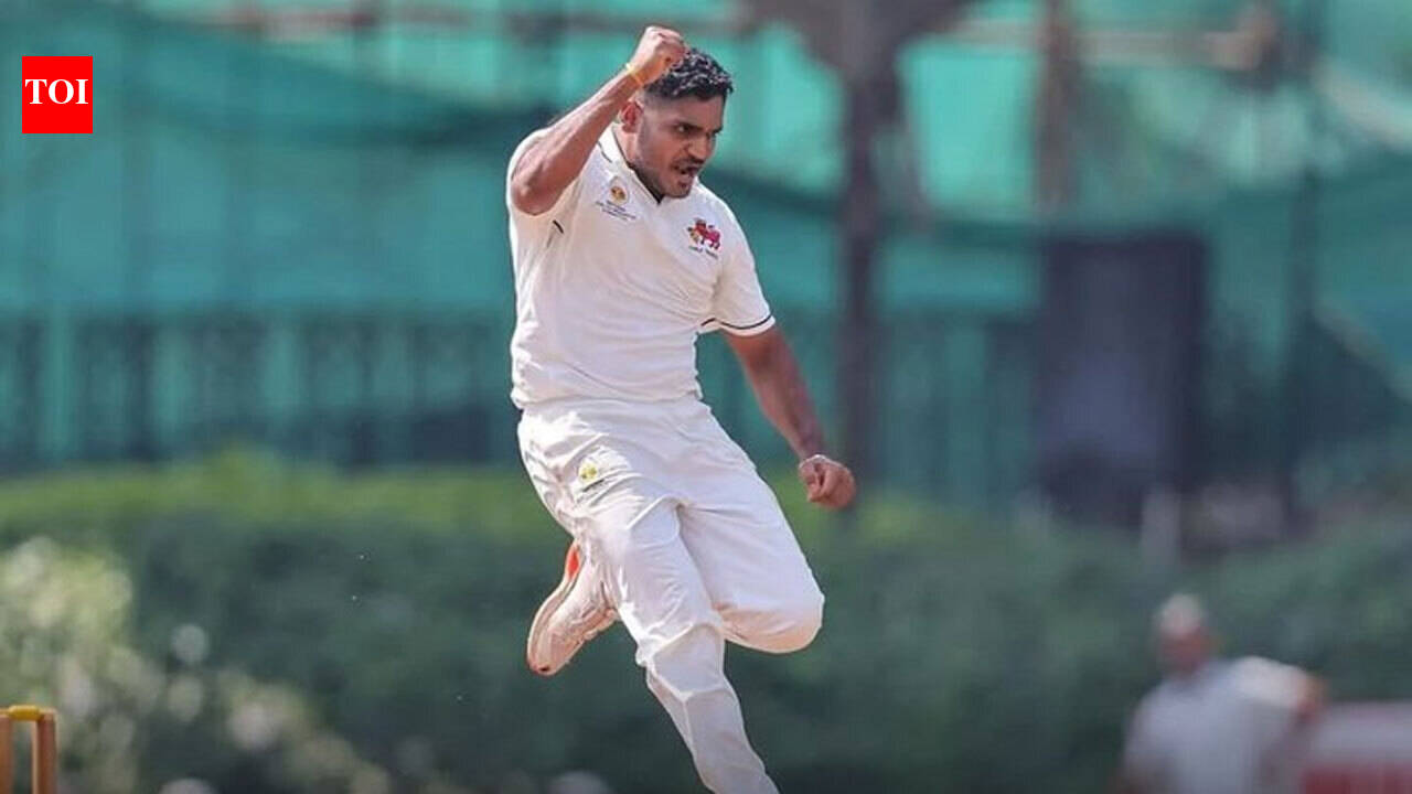 Ranji Trophy: Tushar Deshpande’s hat-trick blitz puts Mumbai in control vs Chandigarh
