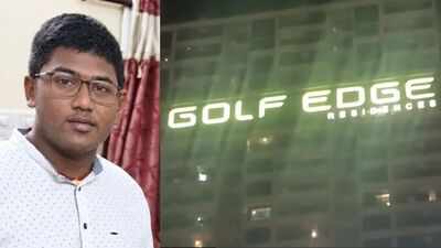 Hyderabad techie, 29, dies after falling from Golf Edge apartments’ 30th floor