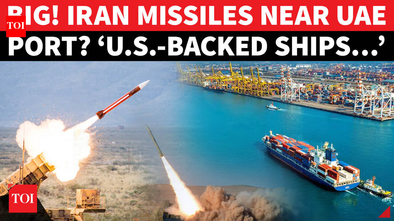 Iran Turns Up Heat Near Hormuz With MASSIVE Missile Launch Towards UAE ...