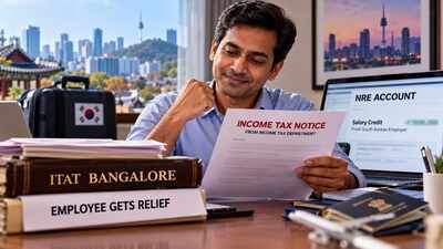 Man worked in South Korea and received salary in US dollars in NRE account, income tax department sent notice; ITAT Bangalore sets aside assessment and orders fresh review