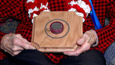 A 104-year-old woman finally received her brother's World War II dog tag 83 years after his death; the long-lost identification has now made its way back to the family