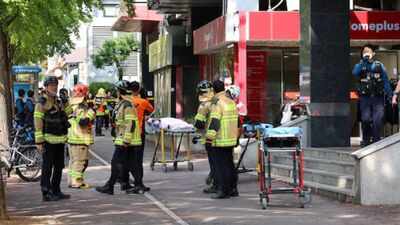 South Korea supermarket stabbing leaves 8 injured, suspect arrested