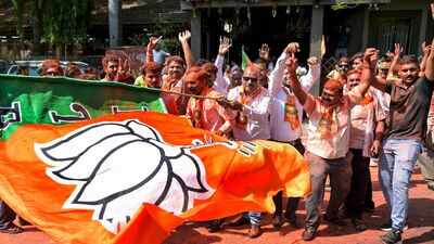 Gujarat civic polls: BJP sweeps all 3 urban local bodies, wins 29 seats in Okha, 19 in Thara