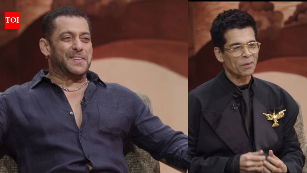 'Are you still a virgin?' Karan Johar asks Salman, he has a cheeky reply