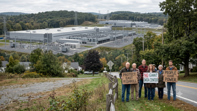 A New York town once known for IBM is resisting a 1-gigawatt AI data centre; residents fear the cost of powering it