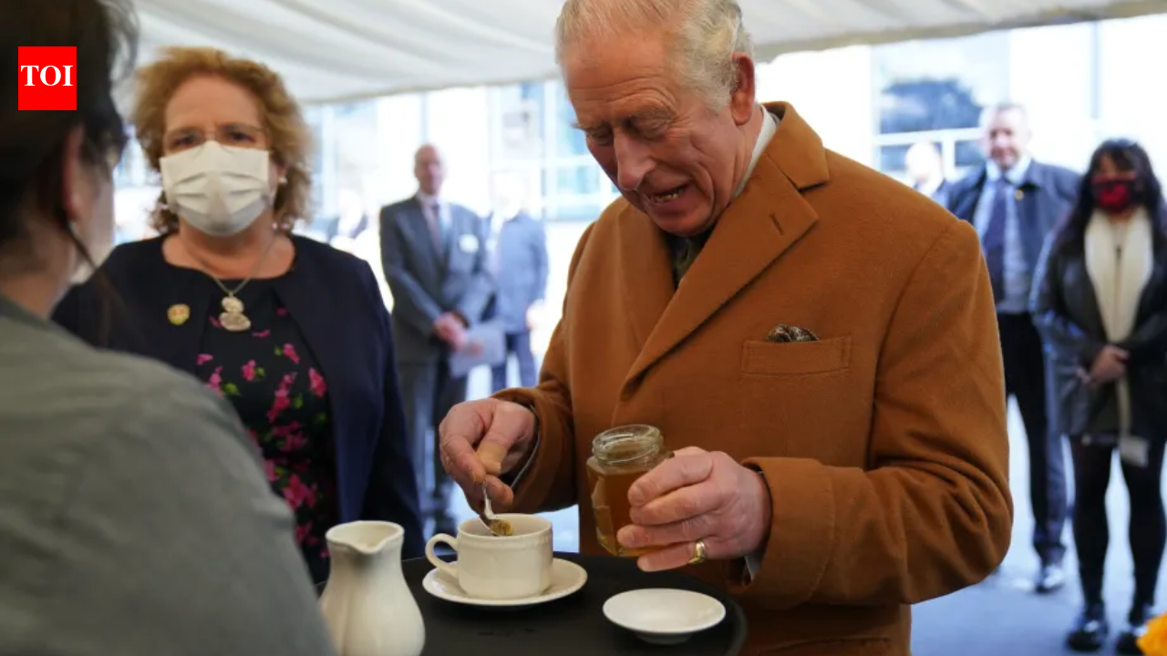 King Charles and Queen Camilla’s royal beehives produce hundreds of jars of honey; the Queen’s own honey is sold to raise money for charity