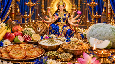 Sharad Navratri Day 4: Curd, halwa and petha for Goddess Kushmanda