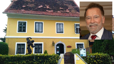 Arnold Schwarzenegger’s childhood home became a museum after an investor bought it for about $656,000; it now welcomes visitors to explore his bodybuilding, film and political career